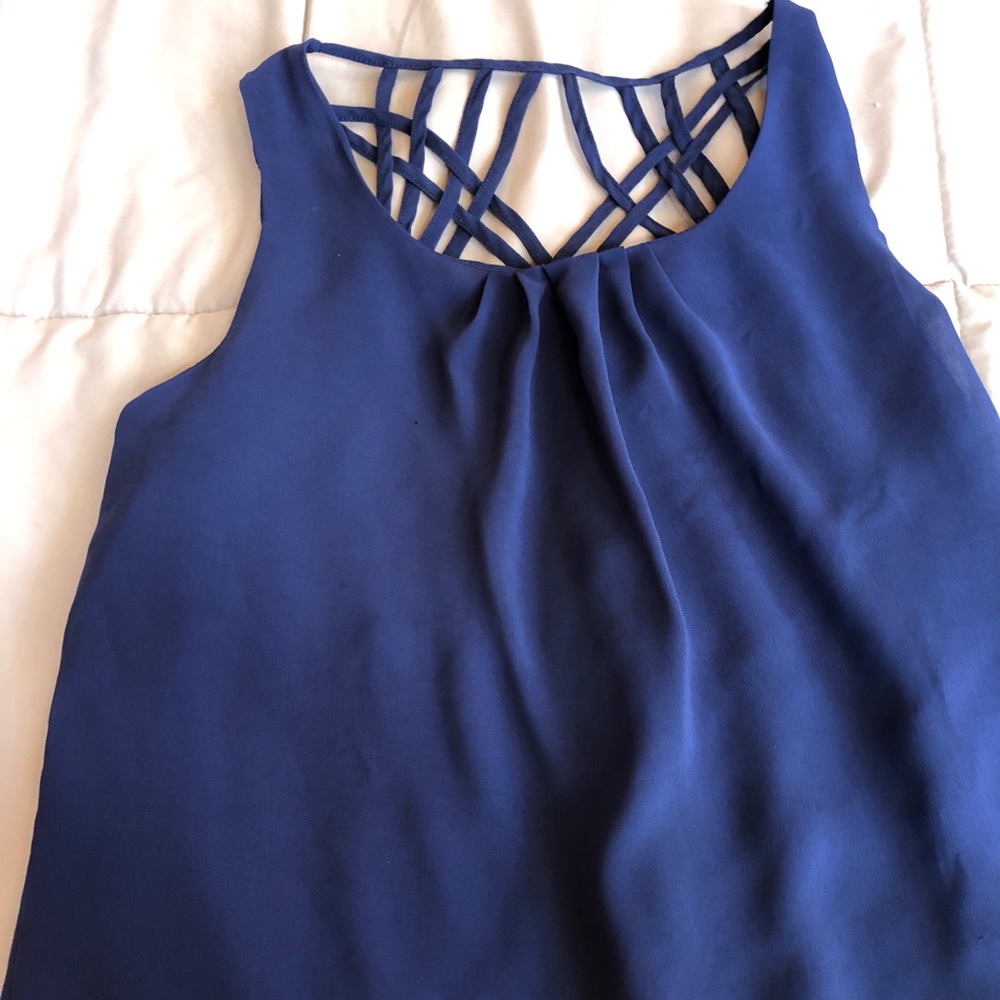 Blue top
